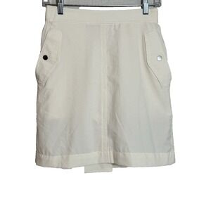 Athleta Vienna Cargo Skort Off White/Cream Women‎ Size 4 Golf/Athleisure